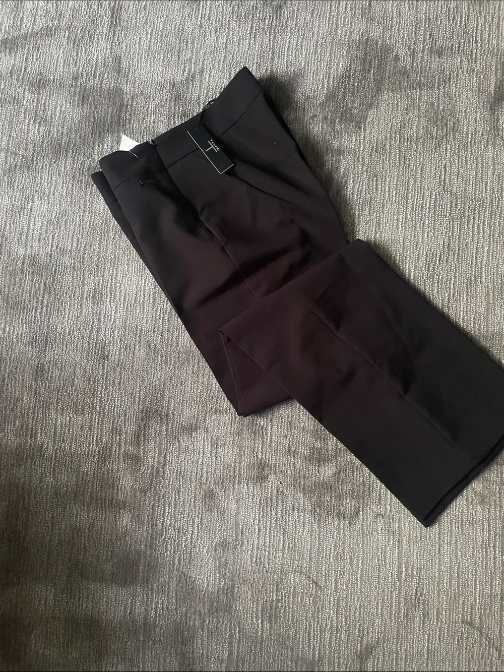 Tahari Black Women's Dress Trousers - Tailored Straight Leg